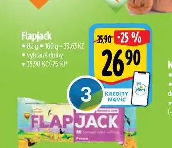 Albert Flapjack 80 g nabídka