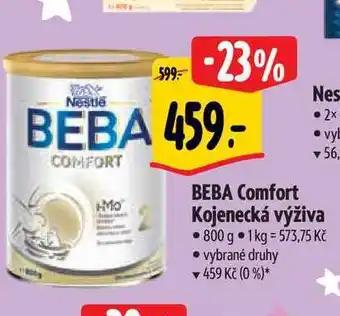 Albert Beba comfort kojenecká výživa 800 g nabídka
