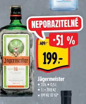 Albert Jägermeister 35% 0,5 l nabídka