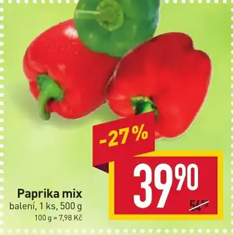 Billa Paprika mix nabídka