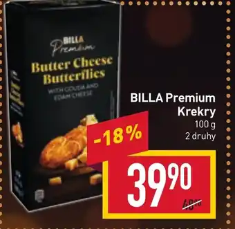Billa BILLA Premium Krekry nabídka