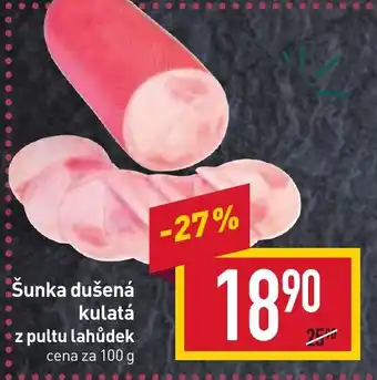 Billa Šunka dušená kulatá z pultu lahůdek nabídka