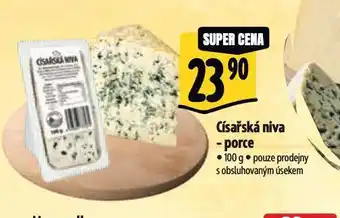 Albert Císařská niva - porce nabídka