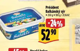 Albert Président balkánský sýr nabídka