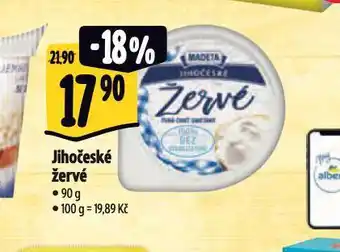 Albert Jihočeské žervé nabídka