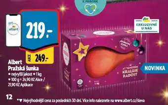 Albert Albert pražská šunka nabídka