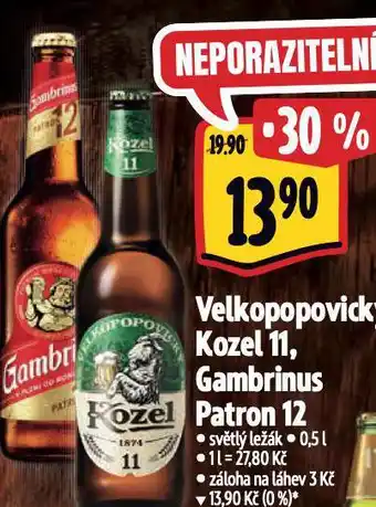 Albert Pivo gambrinus patron 12 nabídka