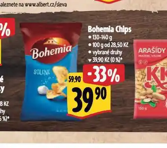 Albert Bohemia chips nabídka