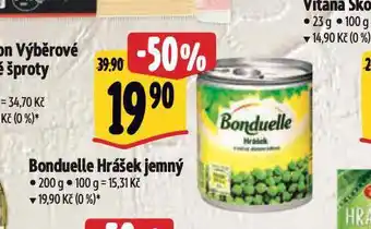 Albert Bonduelle hrášek jemný nabídka