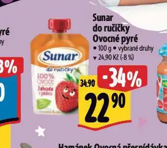 Albert Sunar do ručičky ovocné pyré nabídka