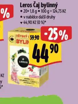 Albert Leros čaj bylinný nabídka