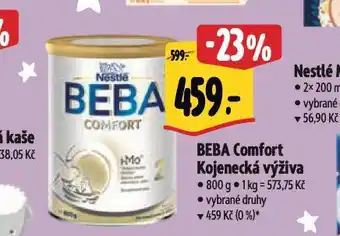 Albert Beba comfort kojenecká výživa nabídka