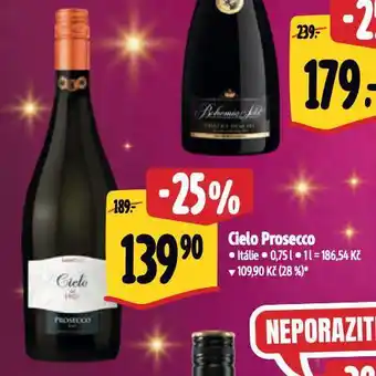 Albert Cielo prosecco nabídka