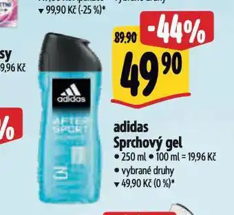 Albert Adidas sprchový gel nabídka
