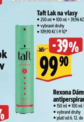 Albert Taft lak na vlasy nabídka