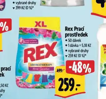 Albert Rex prací prostředek nabídka
