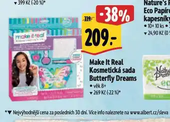 Albert Make it real kosmetická sada butterfly dreams nabídka