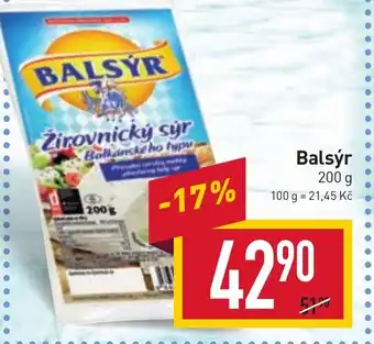 Billa Balsýr nabídka