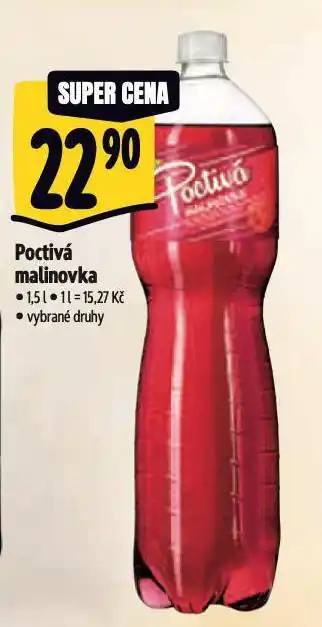 Albert Poctivá malinovka nabídka
