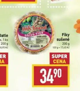Billa Fíky sušené nabídka