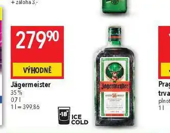 Globus Jägermeister nabídka