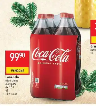 Globus Coca cola 4pack nabídka