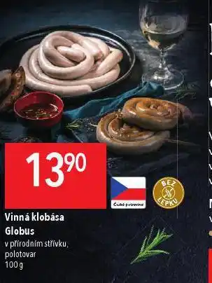 Globus Vinná klobása nabídka