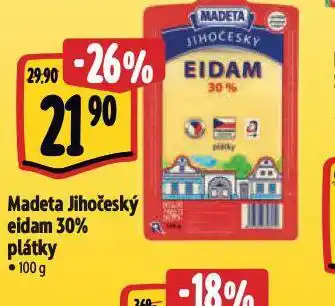 Albert Madeta jihočeský eidam nabídka