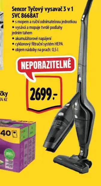 Albert Sencor tyčový vysavač nabídka