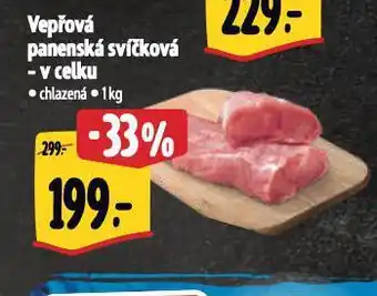 Albert Vepřová panenská svíčková nabídka