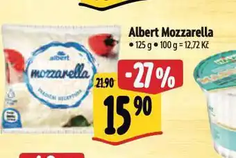 Albert Mozzarella nabídka