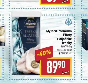 Billa Mylord premium filety z aljašské tresky nabídka