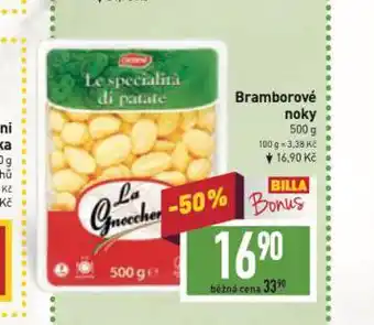 Billa Bramborové noky nabídka