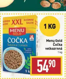 Billa Menu gold čočka velkozrnná nabídka