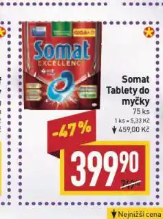 Billa Somat tablety do myčky nabídka