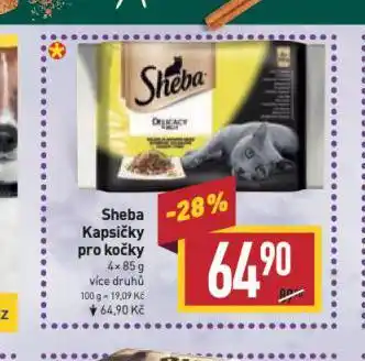 Billa Sheba kapsičky pro kočky nabídka