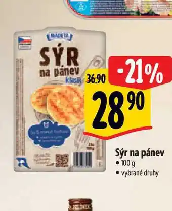 Albert Sýr na pánev 100 g nabídka