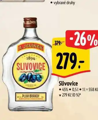 Albert Slivovice 0,5l nabídka