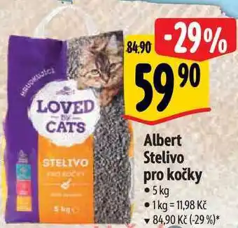 Albert Albert stelivo pro kočky • 5 kg nabídka