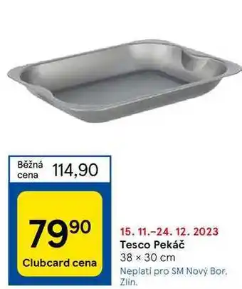Tesco Tesco pekáč nabídka