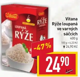 Billa Vitana Rýže loupaná ve varných sáčcích 400 g nabídka