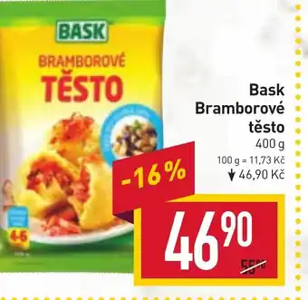 Billa Bask Bramborové těsto nabídka