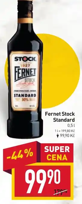 Billa Fernet Stock Standard nabídka