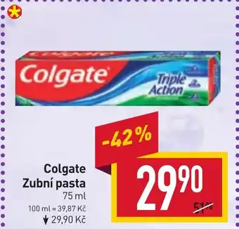 Billa Colgate Zubní pasta nabídka