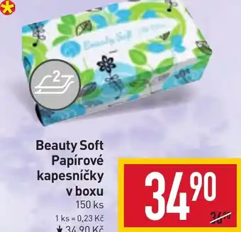 Beauty Soft Papírové kapesníčky v boxu