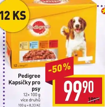 Billa Pedigree Kapsičky pro psy nabídka