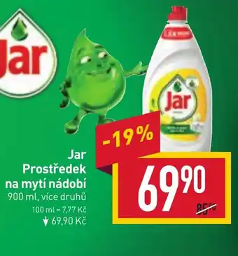 Billa Jar Prostředek na mytí nádobí nabídka