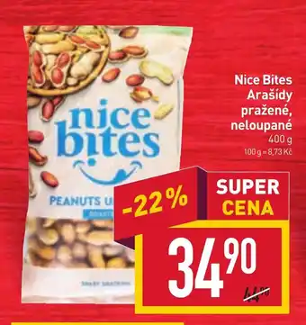 Billa Nice Bites Arašídy pražené, neloupané nabídka