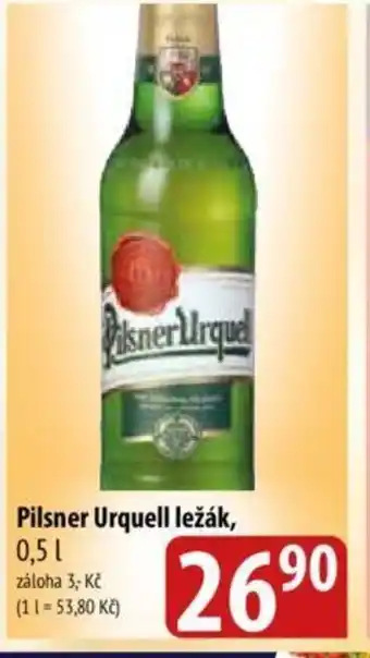 Bala Pilsner Urquell ležák, 0,5L nabídka