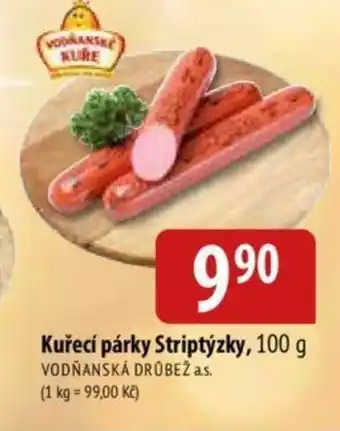 Bala Kuřecí párky Striptýzky, 100 g nabídka